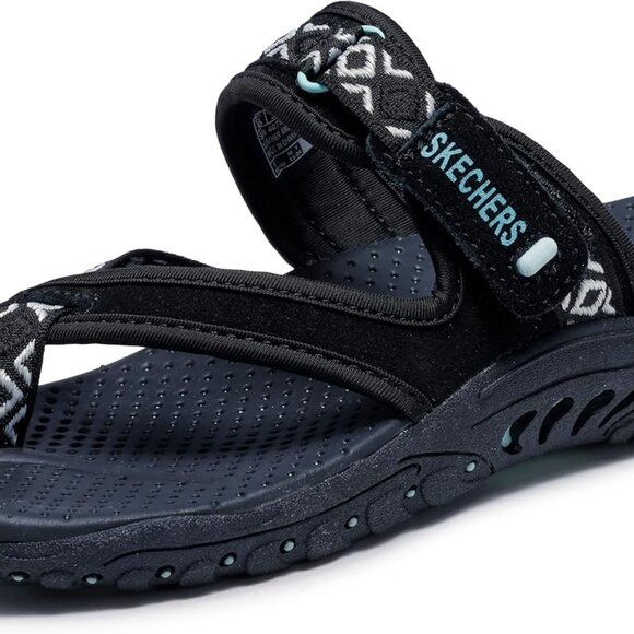 Women's Leather Textile Flip-Flop Sandals Casual Outdoor Comfortable - Picture 1 of 6